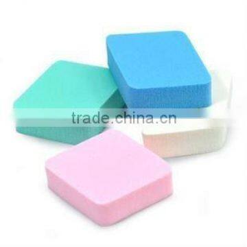 diamond cosmetic latex sponge , chessman shape