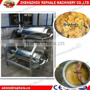 Popular double channel vegetable pulping machine