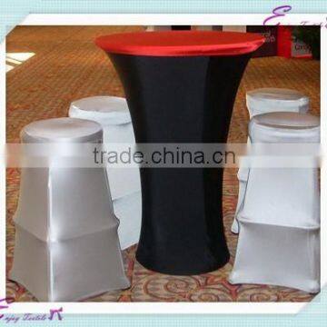 YHT#33 stool spandex cocktail table cloth polyester banquet wedding wholesale cheap table cloth