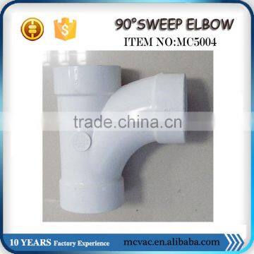 90 Sweep Elbow PVC Vacuum Cleaner Hose Pipe