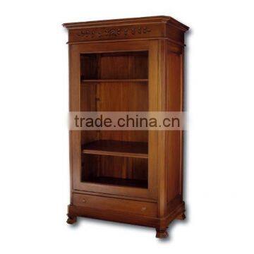 Mahogany Display Cabinet Glass Yamin Indoor Furniture