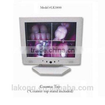 15'' dental LCD monitors (Video,S-video,VGA,Audio,DC)