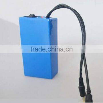 Lithium-ion battery 12v 7ah battery charger for LED light,cctv camera