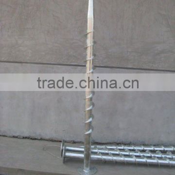 hot dipped galvanized ground screw