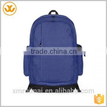 Custom foldable blue plain sport traveling backpack brand names