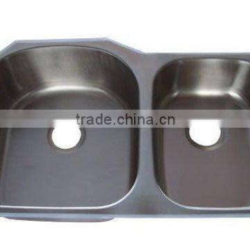 Double bowl stainless steel Kitchen sink manufactured products