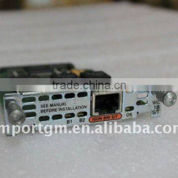 Original and Cisco WIC-1B-S/T 1-Port ISDN WAN Interface Card