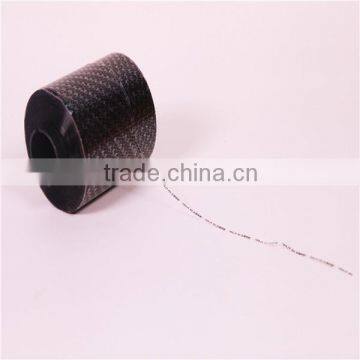 Bopp Adhesive Transparent Tear Tape Black Logo Printed Tear Tape