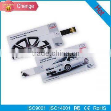 Factory cheap sale 4GB 8GB16GB 32Gb 64GB 128GB 256GB credit card USB Flash Drives with customer's logo