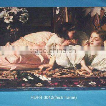 classical talking Portrait painting on canvas
