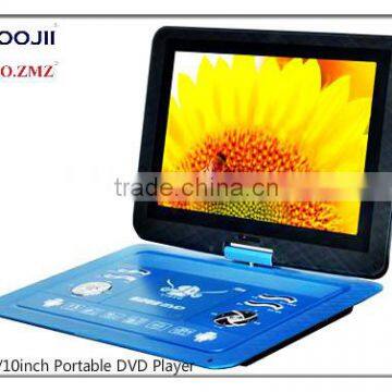 270 Degree Rotatable Cheap Portable DVD Player with Digital TV Tuner
