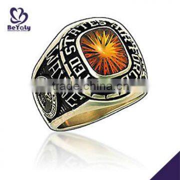 group memory ring brass cheap wholesale custom made military rings