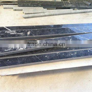 black marble wall molding