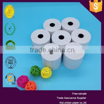 Hot sale cheap blank 3 1/8'' thermal printing paper rolls for Bank