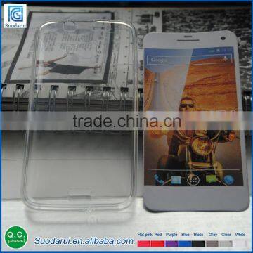 2015 New TPU Transparent Soft Gel Case Cover For KAZAM TROOPER X5.0 Mix Colors