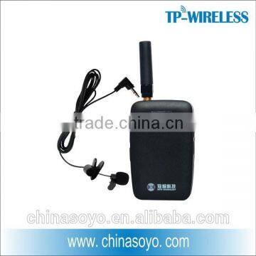 RF Collar wireless microphones for teacher classroom audio system