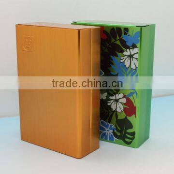 Custom Made Aluminum Cigarette Case For Retail