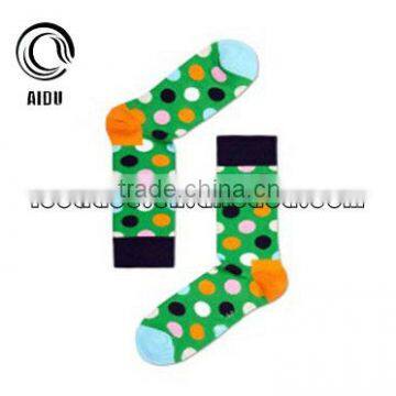 Colorful Mid-calf Sock High quality Custom Design Thermal Smart Heated Socks