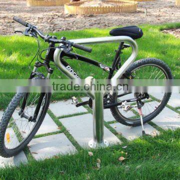 Stainless Steel Triangle Bike Rack Bollard