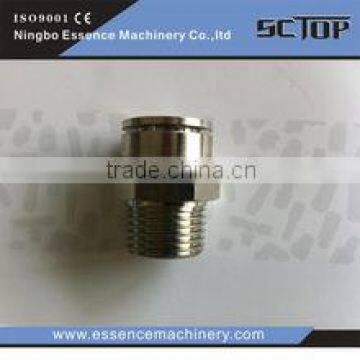 High quality pneumatic fitting brass swivelelbow fittings copper material fitting pipe fitting