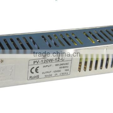 switching power supply 120w 12vdc led power supply 12v