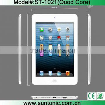 2013 new luanch android tablet 10 with IPS and 10 point touched screen AND quad core CPU