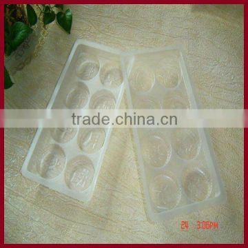 Custom PET/PVC clear plastic tray