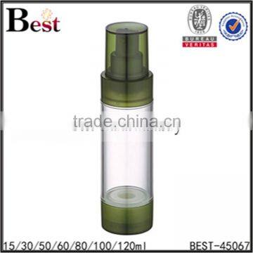 15ml 30ml 50ml airless pump 80ml high quality blue airless pump cosmetic bottle                        
                                                                                Supplier's Choice