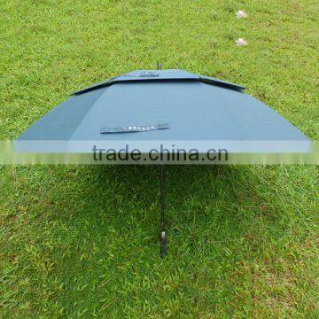 custom double layers windproof golf umbrella