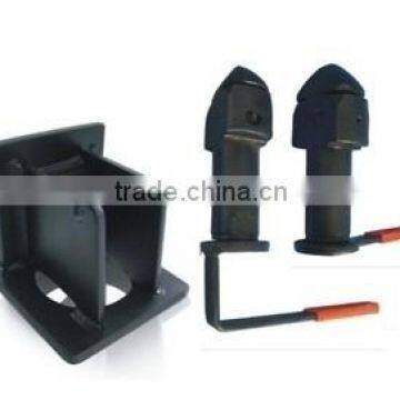 container twist lock for container carrier semi trailer