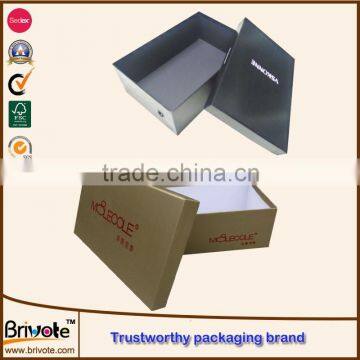 Wholesale custom printing cardboard shoe box made in China