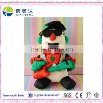 Singing and dancing Electronic snowman soft toy