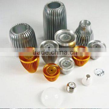 led bulb light parts 22/E27E14 base milky clear covers