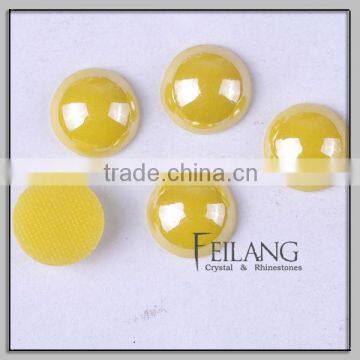 Feilang Factory Price Yellow Hotfix Ceramicl Beads