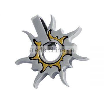 316l Stainless steel sun shaped pendant fashion custom pendant jewelry LP5159