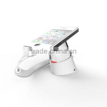 Acrylic Anti Theft Mobile Phone Display Holder With Charging