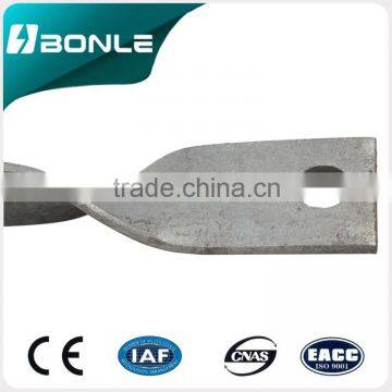 High tensile galvanized twisted iron with prime quality