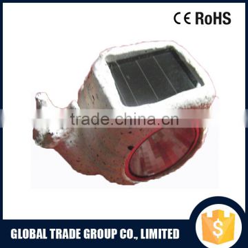 551780 CE ROHS Solar Panel LED Solar Resin Light Snail