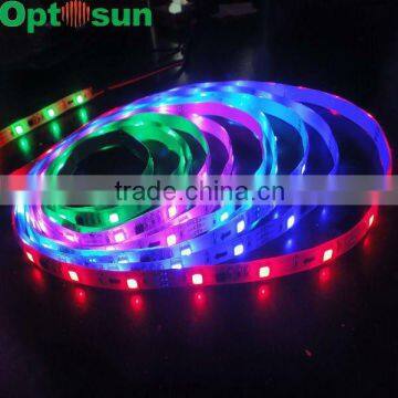 Energy saving digital addressable rgb led 12v strip light