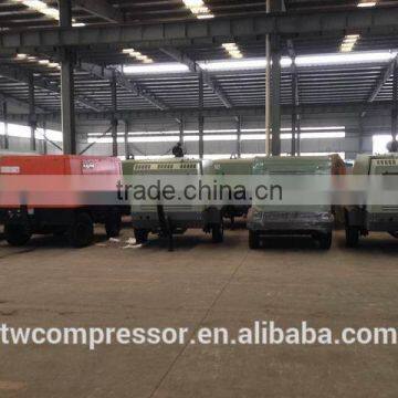 26/25 918cfm Two Stages Portable Screw Air Compressor With Diesel Engine photo-4