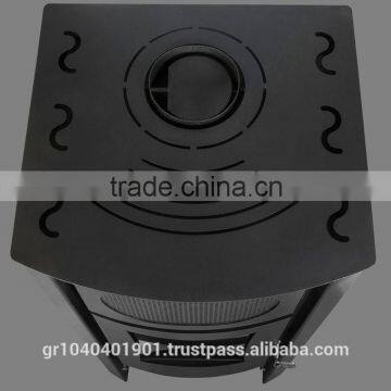 Wood Burning Steel Stove With Duble Walls and Air Heater photo-4