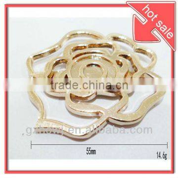 (flower shaped) metal accessories for bags,bag fittings,bag making