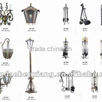 BX wrought iron garden decoration