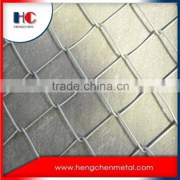 Iso 9001 9 gauge decorative chain link fence