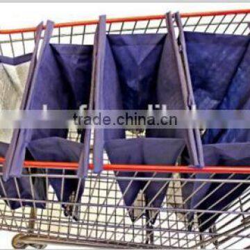 China Supplier Supermarket Trolley Bag, Reusable Trolley Shopping Bag, Grocery Trolley Bag