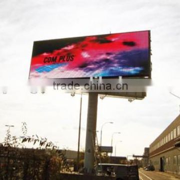 high definition advertising full color smd p6 double sides outdoor led screen