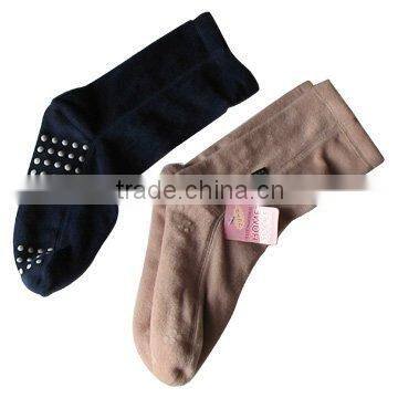 cheap custom polar fleece slipper socks