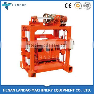 High quality concrete brick machine,manual cemeny brick machine