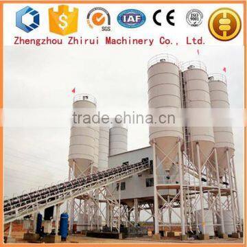 China low price Automatic HZS120 concrete batching plant