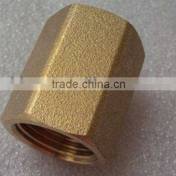 Precision hex brass sleeve barrel coupling standoff bolt